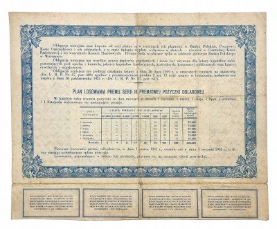 Obligacja wartości 5 dolarów 1931