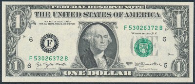 USA. 1 dolar 1977, seria FF