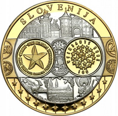 Medal - waluta Euro - SREBRO - Słowenia