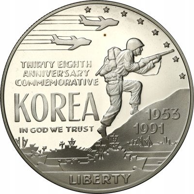 USA 1 dolar 1991 Korea
