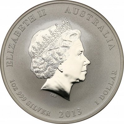 Australia 1 dolar 2013 Rok Węża SREBRO uncja