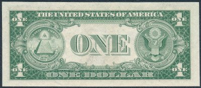 USA. 1 dolar 1935, seria F – NIEBIESKA pieczęć