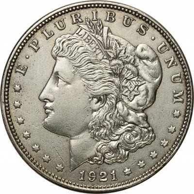 USA dolar 1921 D Morgan Denver