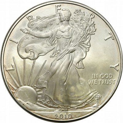 USA dolar 2010 Liberty - SREBRO uncja