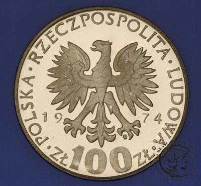 100 złotych 1974 Skłodowska Curie