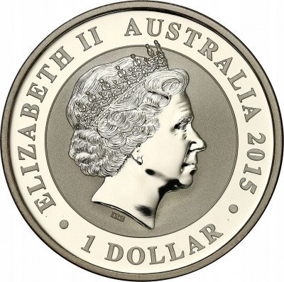 Australia 1 dolar 2015 Kookaburra - UNCJA SREBRA
