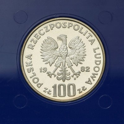 100 złotych 1982 Bocian Ochrona Środowiska