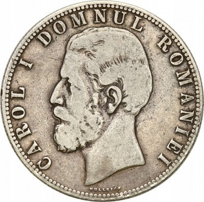 Rumunia 5 Lei 1880 Kullrich
