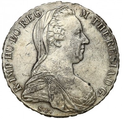 Austria TALAR 1780 M. Theresia - nowe bicie