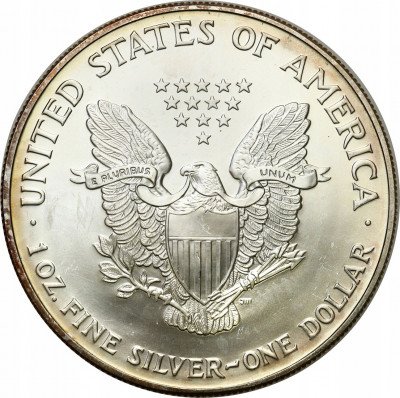 USA dolar 2002 Liberty - SREBRO uncja
