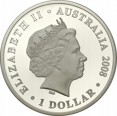Australia 1 dolar 2008 UNCJA SREBRA