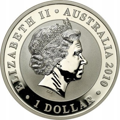 Australia 1 dolar 2010 Koala SREBRO uncja