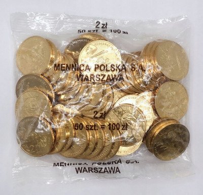 Worek menniczy 50 sztuk x 2 złote 2011 Stryjeńska