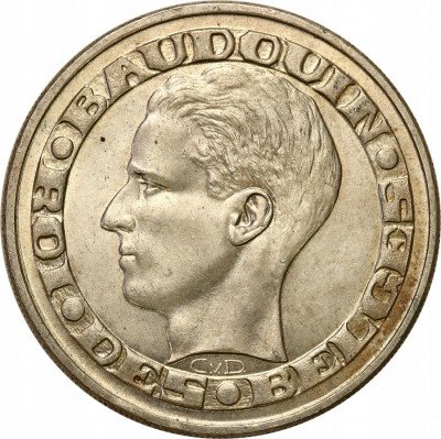 Belgia, Baldwin I. 50 franków 1958, Bruksela
