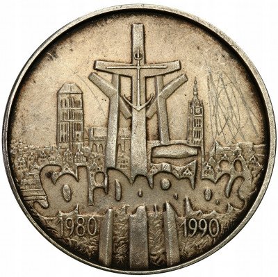 100 000 zł 1990 Solidarność najrzadszy typ C