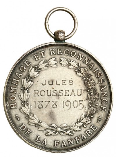 Francja. Medal 1905 - SREBRO