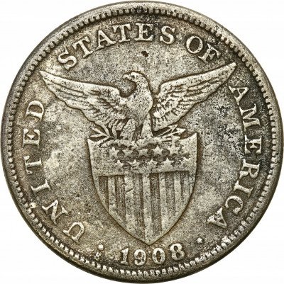 Filipiny. 1 Peso 1907 st. 3