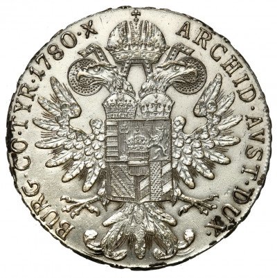 Austria TALAR 1780 M. Theresia - nowe bicie