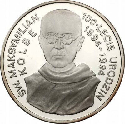300 000 złotych 1994 Maksymilian Kolbe