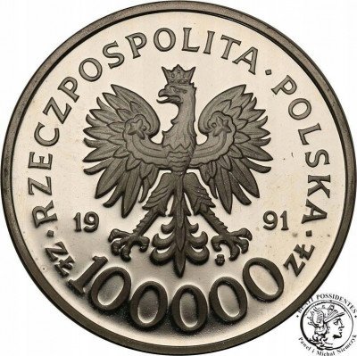 100 000 złotych 1991 Hubal