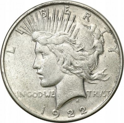 USA 1 dolar 1922 Morgan Philadelphia