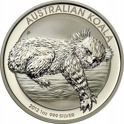 Australia 1 dolar 2012 Koala SREBRO uncja