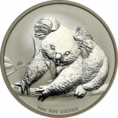 Australia 1 dolar 2010 Koala SREBRO uncja