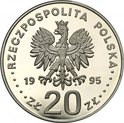 20 złotych 1995 Katyń Miednoje Charków