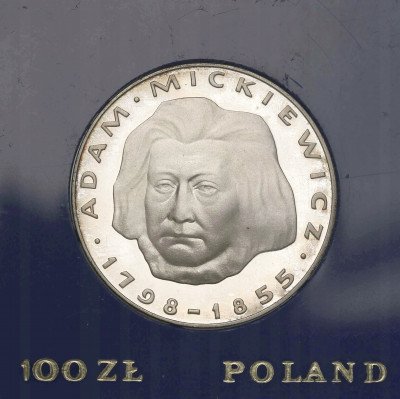 100 złotych 1978 Adam Mickiewicz