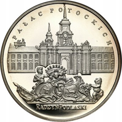 20 złotych 1999 Pałac Potockich Radzyń Podlaski