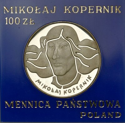 PRL 100 złotych 1973 Kopernik