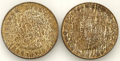 100 złotych 1977, 1978, zestaw 2 monet, srebro