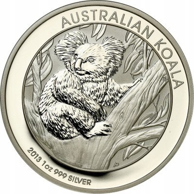 Australia 1 dolar 2013 Koala SREBRO uncja