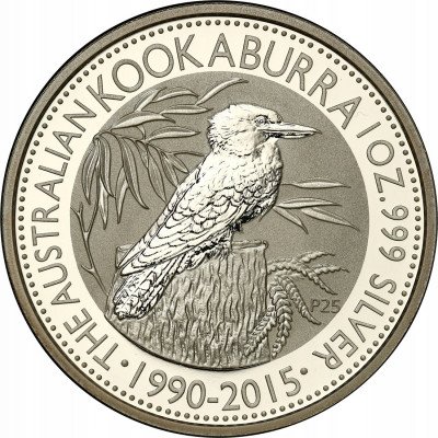 Australia 1 dolar 2015 Kookaburra - UNCJA SREBRA