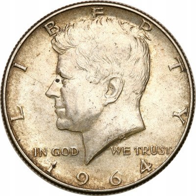 USA. 50 centów 1964