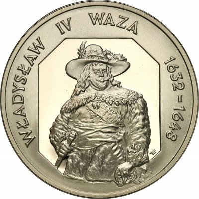 10 złotych 1999 Władysław IV Waza półpostać