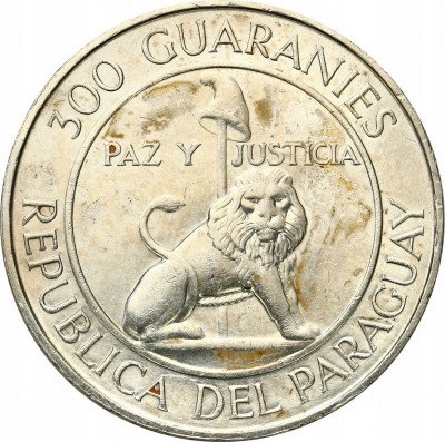 Paragwaj. 300 guarani 1973