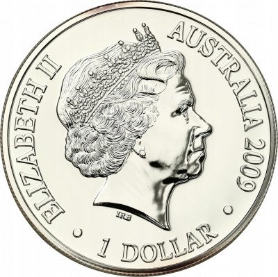 Australia 1 dolar 2009 kangur UNCJA SREBRA