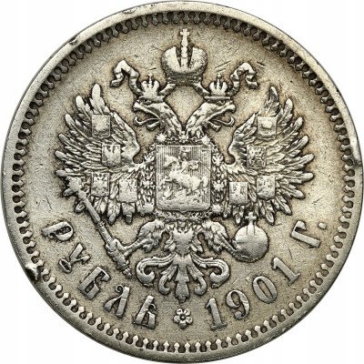 Rosja Mikołaj II Rubel 1901