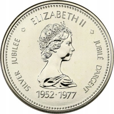 Kanada 1 dolar 1977 koronacja Elżbiety II SREBRO