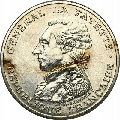 Francja PIEDFORT 100 franków 1987