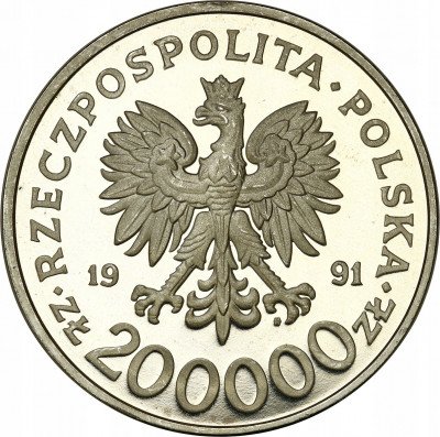 200 000 złotych 1991 200 lat Konstytucji