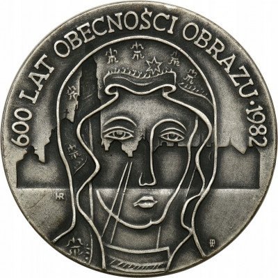 Polska medal 1982 Jan Paweł II SREBRO