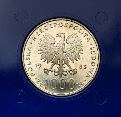 PRL. 1000 złotych 1983 Papież Jan Paweł II