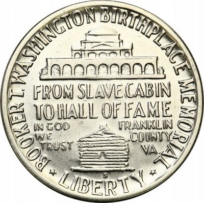 USA 1/2 dolara 1946 ''S'' San Francisco Booker