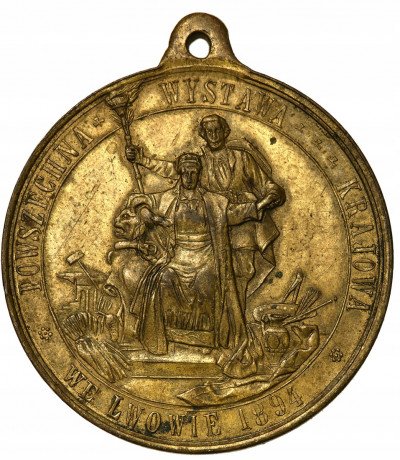 Medal 1894 POWSZECHNA WYSTAWA KRAJOWA LWÓW 1894