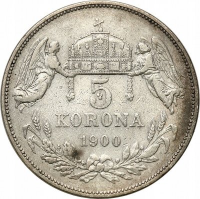 Austria 5 Koron 1900 FJ I