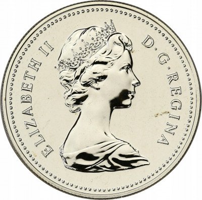 Kanada 1 dolar 1979 Żaglowiec Griffon SREBRO