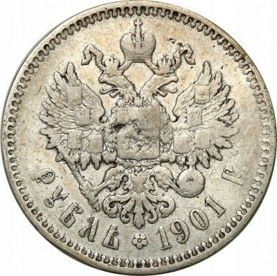 Rosja Mikołaj II Rubel 1901