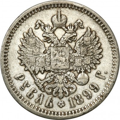 Rosja Mikołaj II Rubel 1899